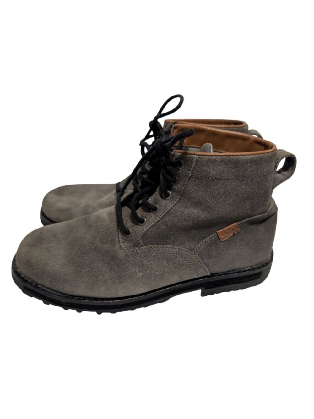 KEEN The 59 Men 11 Gray Suede Boots Chukka Ankle Hiker Gorpcore Lug Sole 1013792